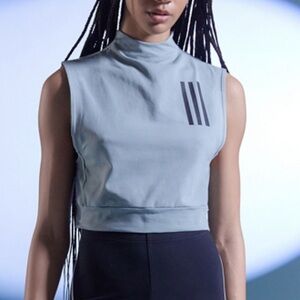 Adidas Mission Victory Sleeveless Cropped Top